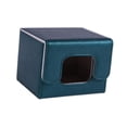 thumbnail image 1 of Caja de almacenamiento de cartas Baoblaze capacidad para 100 cartas Verde, 1 of 9