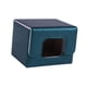 thumbnail image 1 of Caja para guardar barajas de cartas, de cuero sintético, con capacidad para 100 cartas. Verde, 1 of 9