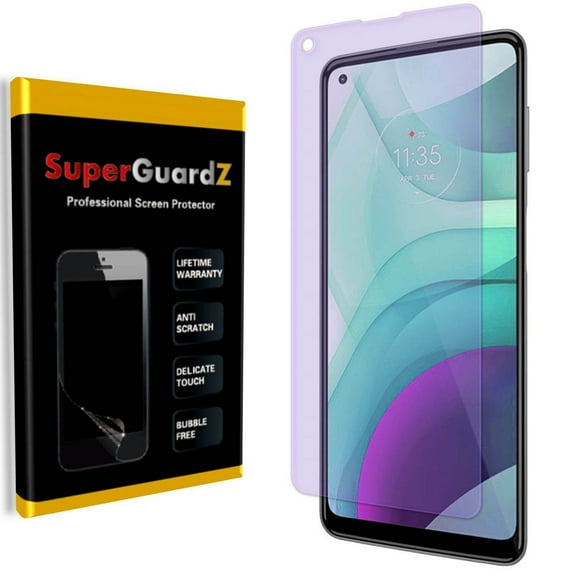 For Motorola Moto G Power (2021) - SuperGuardZ Anti Blue Light [Eye Protection] PET Film Screen Protector, Anti-Scratch, Anti-Bubble