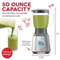 thumbnail image 5 of Dash Quest Countertop 1.5L Blender with Stainless Steel Blades, 5 of 6