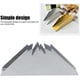 thumbnail image 3 of Servilletero triangular, estante vertical de acero inoxidable, coloque la toalla de papel en el estante de almacenamiento (plateado), 3 of 5