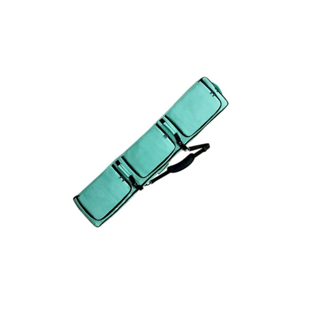 ZLight Sac de Ski à Roulettes pour Adultes avec Manchon de Planche à Neige Poignée Transport pour Ski Vert 165x36x20cm