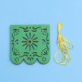 thumbnail image 3 of Papel Picado Banner Square Felt Vibrant Multi-Colored Flower Panels Tissue Paper for Birthday Wedding Party, 3 of 8