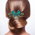 thumbnail image 4 of Pinza De Pelo De Mariposa Vintage Horquillas Huecas De Metal Pinza De Pelo Hueca Pinza De Pelo De Mariposa Vintage Horquillas Huecas De Metal De Aleación Accesorios Para El Anggrek Otros, 4 of 8