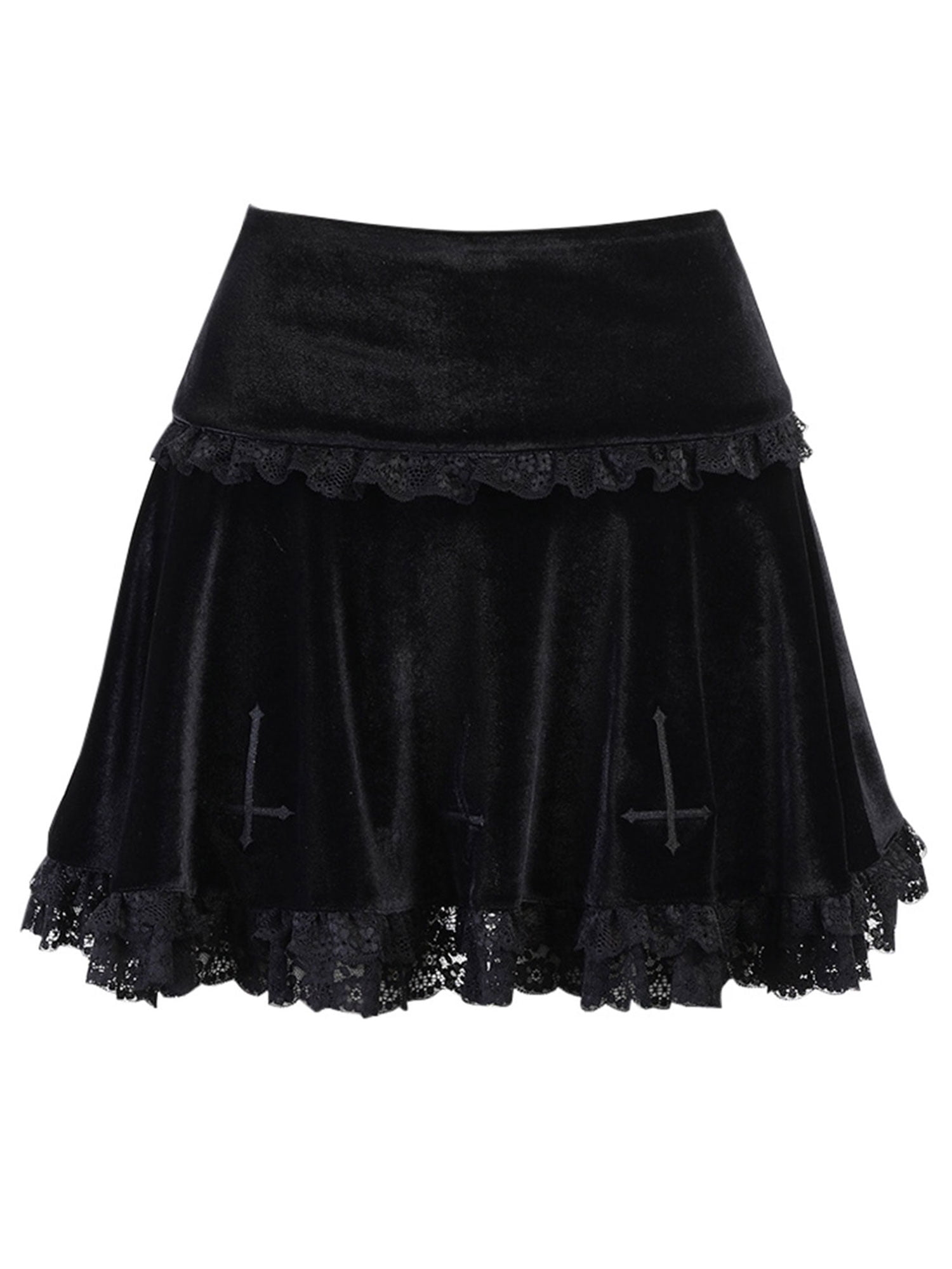 Купить Черную Юбку Мини