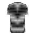 thumbnail image 5 of T Shirts Short Sleeve Tees for Women Fashion Striped Print Tops Trendy Lightweight Casual Summer Outfits Clothes 2025, 5 of 6