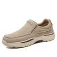 thumbnail image 1 of Zapatos de lona para hombre, zapatos vulcanizados de moda para hombre, zapatos casuales transpirables, zapatillas antideslizantes para hombre, mocasines, zapatos planos para hombre (27,5 cm), 1 of 4