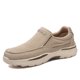 thumbnail image 1 of Zapatos de lona para hombre, zapatos vulcanizados de moda para hombre, zapatos casuales transpirables, zapatillas antideslizantes para hombre, mocasines, zapatos planos para hombre (27,5 cm), 1 of 4