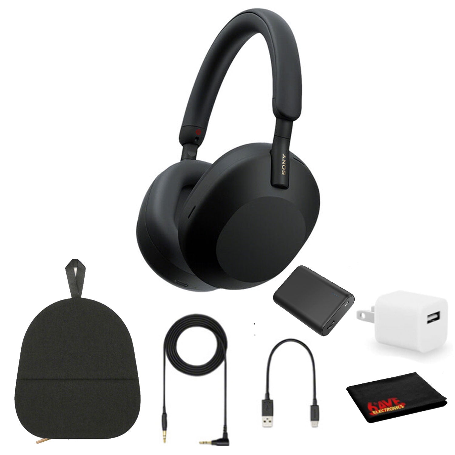 Sony WH-1000XM5 Noise-Canceling Wireless Over-Ear Headphones