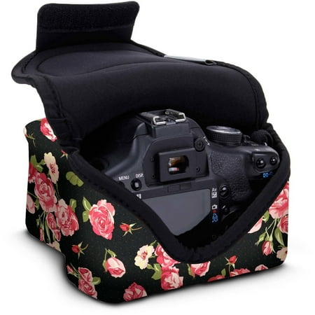Image of USA GEAR DSLR Camera Sleeve Floral