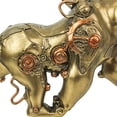 thumbnail image 4 of Zeckos Bronze Finish Resin Steampunk Gorilla Tabletop Statue, 4 of 8