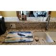 thumbnail image 2 of Carolines Treasures DAC7500DDM 21 x 14 in. Blue Heron Barely Lit Sky Dish Drying Mat, 2 of 7