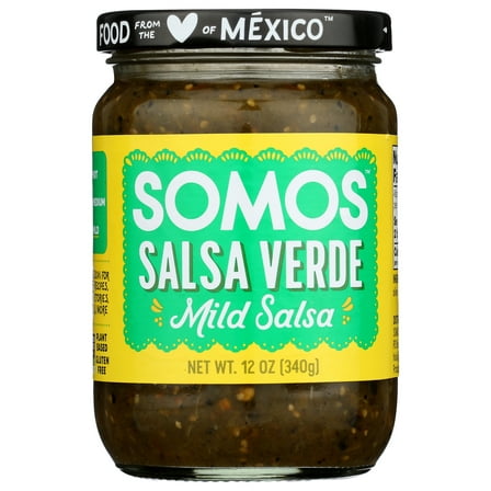 Pack of 6, Somos Mild Salsa Verde, 12 oz