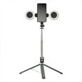 thumbnail image 1 of Huanglei 6 In 1 Selfie Stick With Fill Light 6 In 1 Wireless Selfie Stick Phone Tripod & Selfie Stick Selfie Stick Fill Light Selfie Stick With Remote And Double Fill Light, 1 of 9