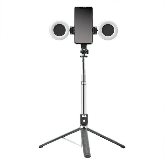 6 In 1 Selfie Stick With Fill Light 6 In 1 Wireless Selfie Stick Phone Tripod & Selfie Stick Selfie Stick Fill Light Selfie Stick With Remote And Double Fill Light Fixing Clip