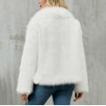thumbnail image 6 of Xdegoge Women'S Faux Fur Jacket Casual Oversize Short Coat Stylish Fashion Color Cropped Jackets Keep Warm Furry Coats Fall Winter Daily Thermal Outerwear, 6 of 8