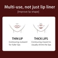 thumbnail image 4 of 18-color lipstick lip liner pencil set, high pigment, durable waterproof, naturally shaped lip liner crayons, creating perfect l, 4 of 5