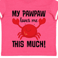 thumbnail image 4 of Inktastic My PawPaw Loves Me Boys or Girls Toddler T-Shirt, 4 of 5