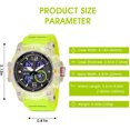 thumbnail image 6 of A ALPS Men’s Digital Analog Watches Military Sport Outdoor Wristwatch Waterproof Wristwatch Gift for Man, 6 of 8