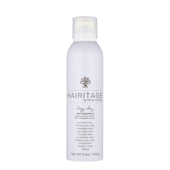 Hairitage Lazy Day Dry Shampoo | Texturizing Spray for Hair Volume & Thickness | 5 oz.