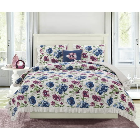 Better Homes Gardens Fl Prep Comforter Bed Set
