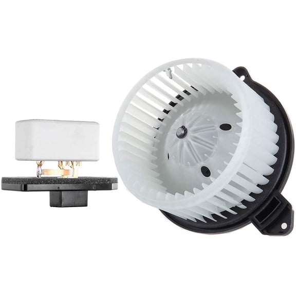 HVAC Heater Blower Motor Module w/Fan Cage Motor and Resistor ECCPP fit for 2002-2008 for Dodge for Ram 1500/2002-2006 for Dodge for Ram 2500/2002-2006 for Dodge for Ram 3500