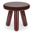 thumbnail image 2 of Moe's Home Collection Joy  Lacquer Metal Side Table in Deep Red, 2 of 10
