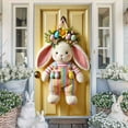 thumbnail image 4 of Housse de Porte de Pâques, Décoration de Fête avec Rideau Horizontal, pour Séance Photo Extérieure, A, 4 of 6