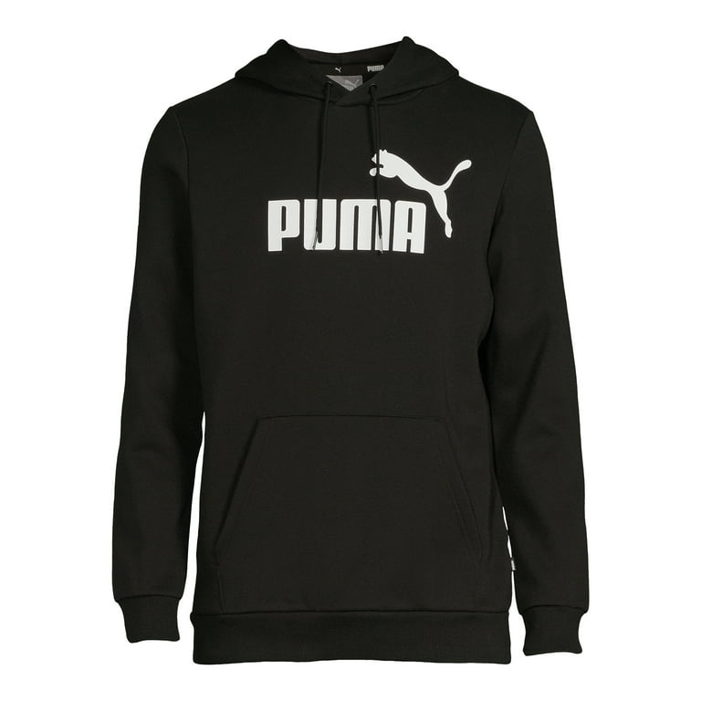 Puma and Big Men's Fleece Logo Pullover Hoodie, Sizes -