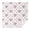 Pioneer Flower Floral-3, variant on Pioneer Flower Floral Print Pattern Square Tablecloth, Waterproof Wipeable Spillproof Washable Table Cover for Home Kitchen Party Decor, 42"x42"