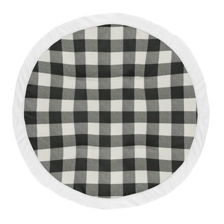 UPC: 0846480075226 | Buffalo Check Black and White Playmat