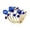 Blue, variant on Big CZ Crystal Statement Wedding Ring for Women Birthstone Cubic Zirconia Balls Fashion Spring Gemstone Open Band Wrap Birthday Valentine's Day Cocktail Party Rings Dainty Jewelry Gifts