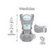thumbnail image 2 of Portabebé Mochila Multifuncional Con Asiento Bebé Color Gris, 2 of 4