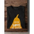 thumbnail image 3 of Love At First Bite T-Shirt Men -Image by Shutterstock, Male 5X-Large, 3 of 4