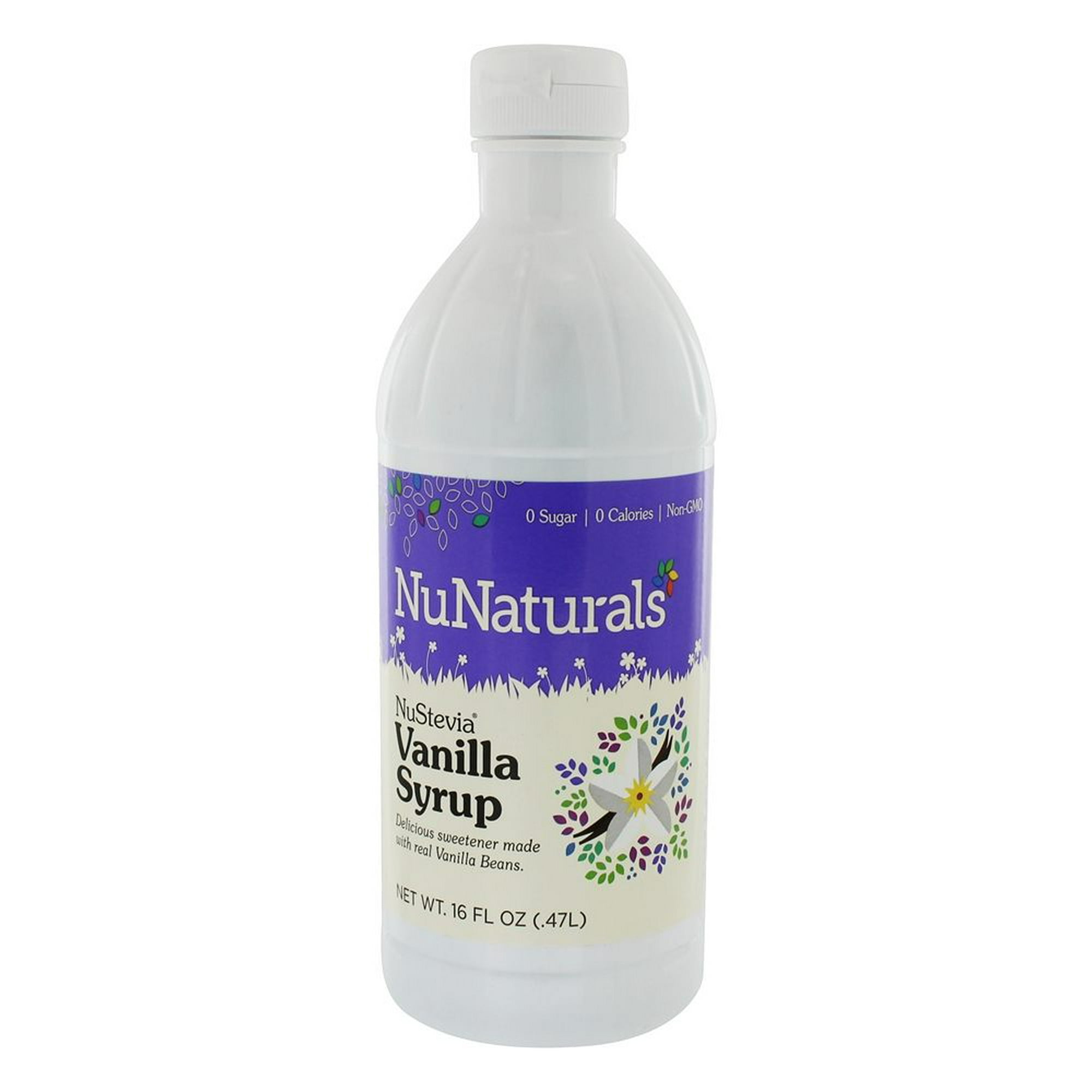 NuNaturals - NuStevia Syrup Vanilla - 16 fl. oz. | Walmart Canada