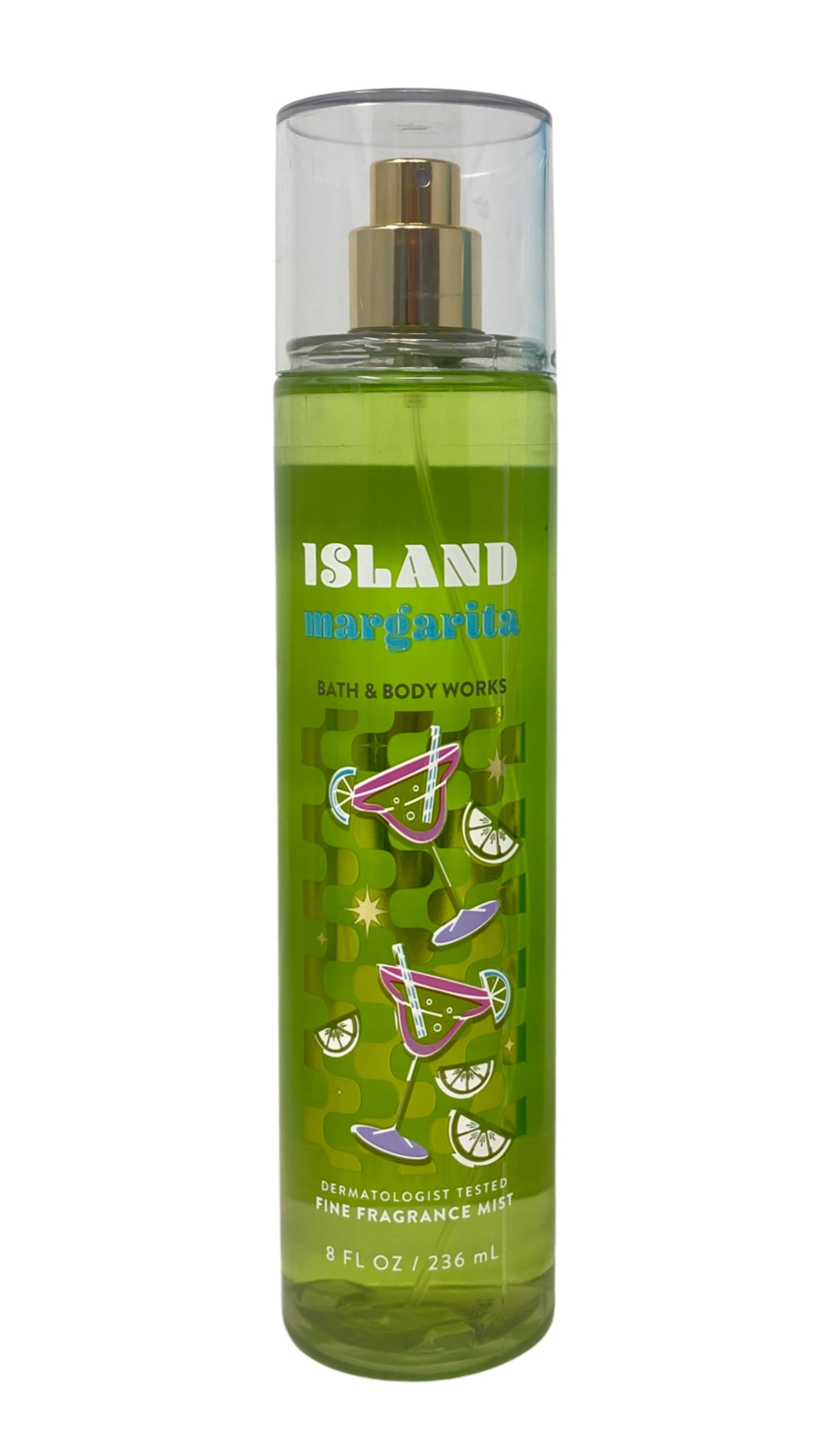 Bath & Body Works Island Margarita Fine Fragrance Mist and Body Wash with a Fresh Forest Bar Soap