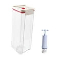 thumbnail image 2 of veasfak Contenant sous Vide Contenants de Préparation de Repas pour Repas de Riz Garde les Aliments Frais Plus Longtemps 1770 ml, 2 of 9