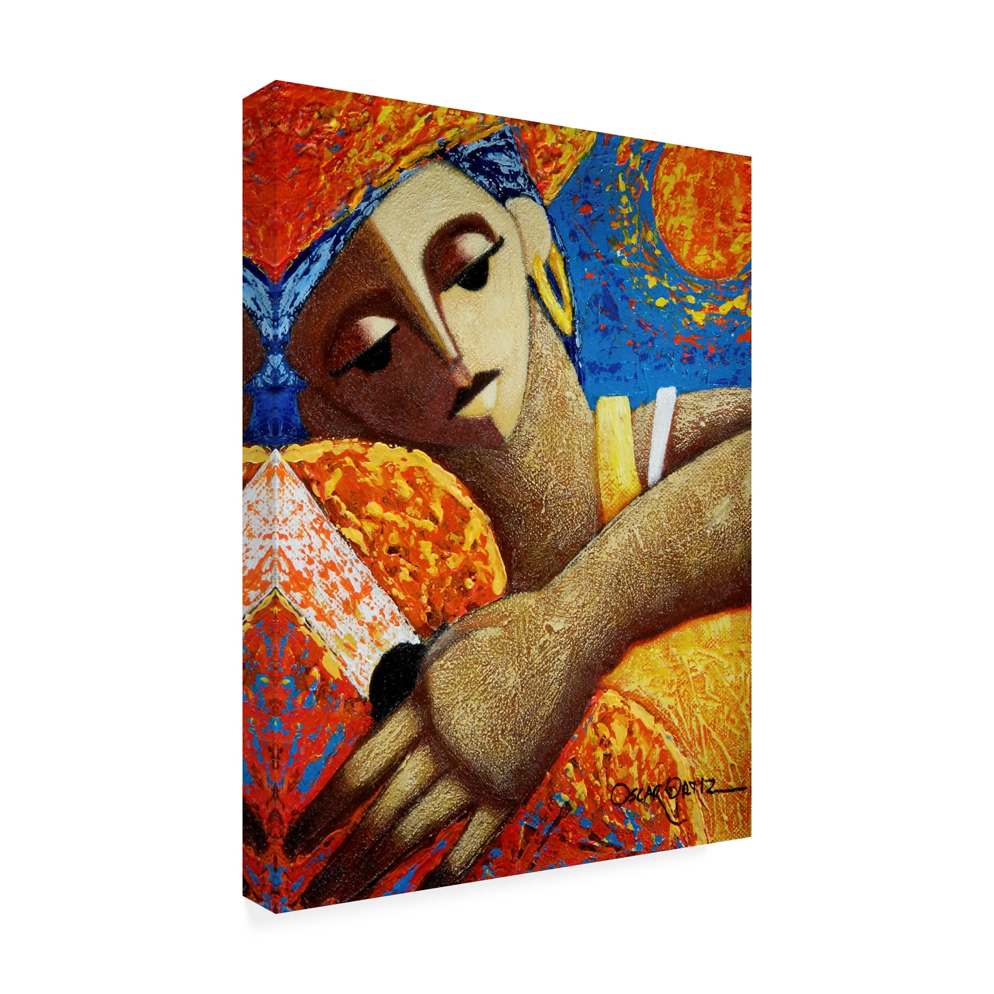 Trademark Fine Art 'Jibara & Sol' Canvas Art by Oscar Ortiz