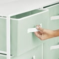 thumbnail image 6 of mDesign Baby + Kids Large Storage Dresser, 8 Removable Drawers, Mint Green/White, 6 of 7