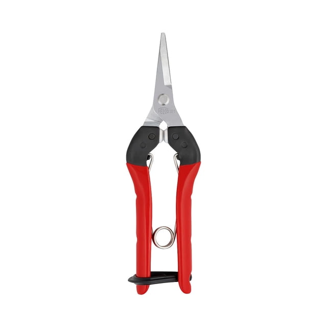 Tijeras de podar FELCO F321 con hoja curva de acero al carbono de 18 cm