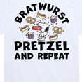 thumbnail image 3 of Peanuts - Bratwurst Pretzel And Repeat Snoopy - Toddler & Youth Short Sleeve Graphic T-Shirt, 3 of 6