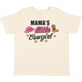 thumbnail image 3 of Inktastic Mamas Little Cowgirl with Cowgirl Hat and Boots Girls Toddler T-Shirt, 3 of 5