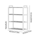 thumbnail image 3 of Miogawg Stackable Small Shoe Rack, Entryway, Hallway And Closet Space Saving Storage And Organization (4-Tier), 3 of 6
