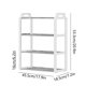 thumbnail image 3 of RKSTN shoe rack Doorway With Handrail Four Small Shoe Rack Home Entry Shoe Cabinet Entry Shoes Storage Rack Small Shoe Racks, 3 of 6