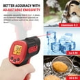 thumbnail image 5 of ThermoPro Infrared Thermometer Gun TP30W Safe Non Contact  Cooking Laser Temperature Gun for Grill, Pizza Oven, Swimming Pool, HVAC, Kitchen, 5 of 12