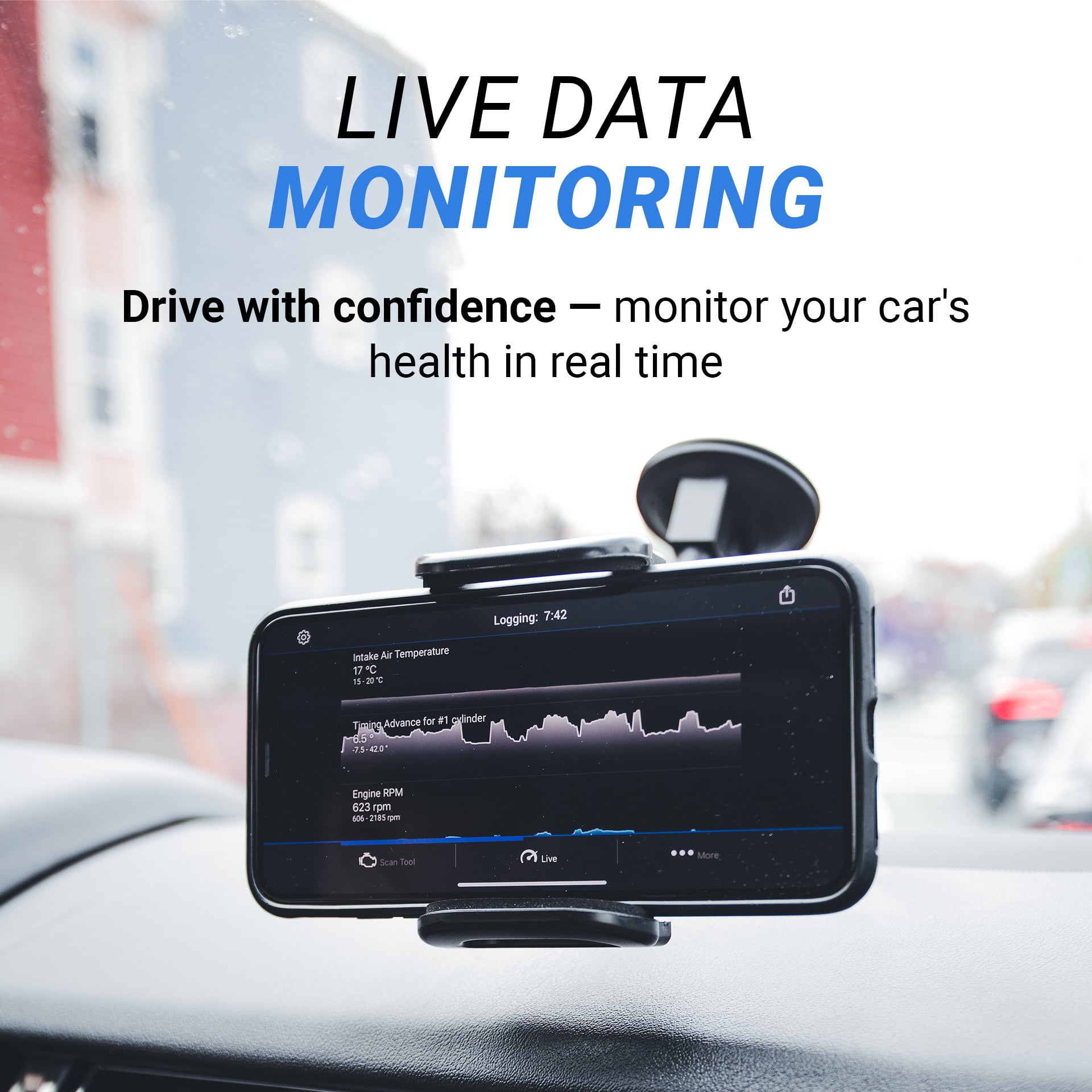 BlueDriver Pro Next-Gen OBD2 Scanner Bluetooth Car Code Reader, Diagnostic Scan Tool for iPhone and Android, No Subscription