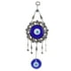 thumbnail image 3 of Blue Eye Wall Hanging Ornament Blue Eye Hanging Ornament Turkish Glass Wall Hanging Ornament Turkish Blue Evil Eye Beads Ornament Hollow Flowers Wall Hangings Blue Eye Wall Hanging, 3 of 8