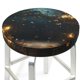 thumbnail image 3 of Balery Magical Library Butterfly Night Fundas de asiento para taburete de bar redondo de tela de terciopelo ajustables que protegen de arañazos y manchas para sillas de 14 a 17 pulgadas.-12 inch, 3 of 7