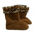 thumbnail image 2 of Women's Mid-Calf Winter Boots With Animal Print, 2 of 5