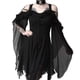 thumbnail image 1 of Halloween Mujeres medieval retro Reina Princesa Honda Vestido De Noche Estilo Británico Gótico Carnaval Fiesta Vampiro Bruja Miedo cosplay Disfraz, 1 of 4
